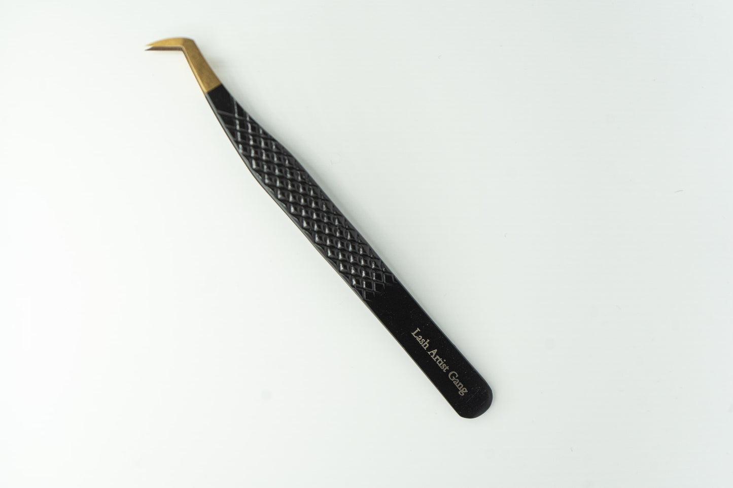 Luxury BLACK MAGIC Gold Plated LAG Boot Tipped Tweezers