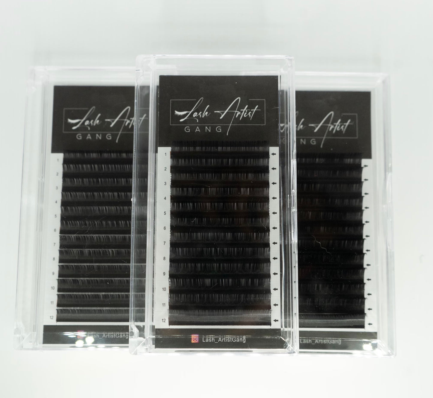 LAG Luxury Classic Eyelash Extensions (C Curls)
